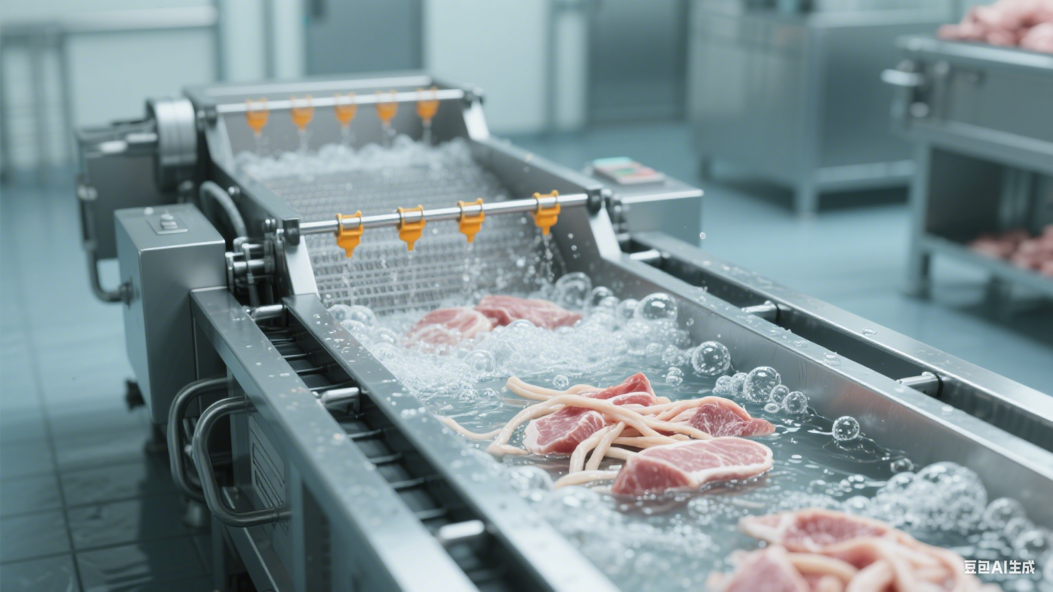 气泡清洗机在肉类食品加工中的应用价值与实践场景(5)