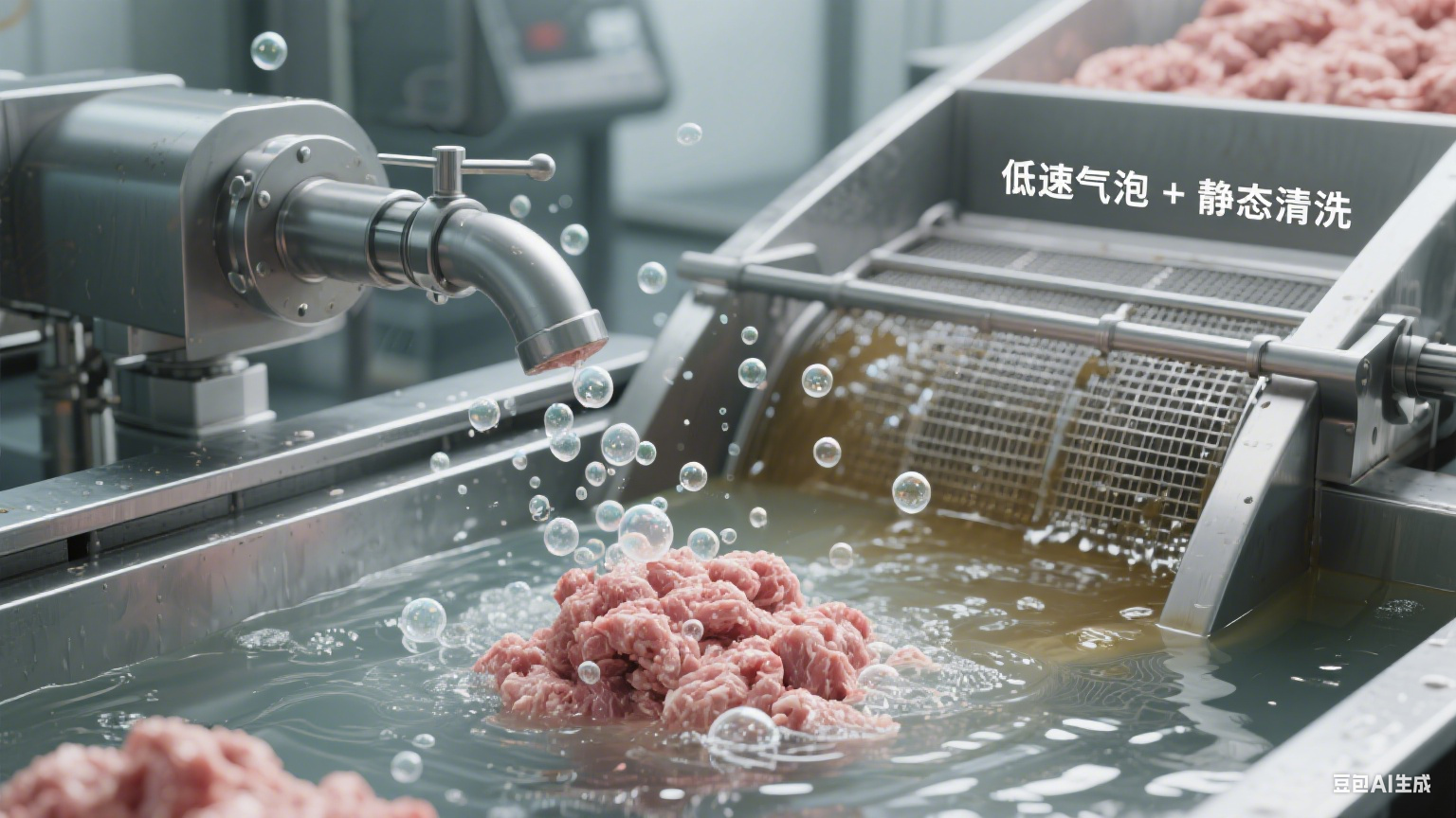 气泡清洗机在食品加工厂的适用产品范围与工艺适配(3)