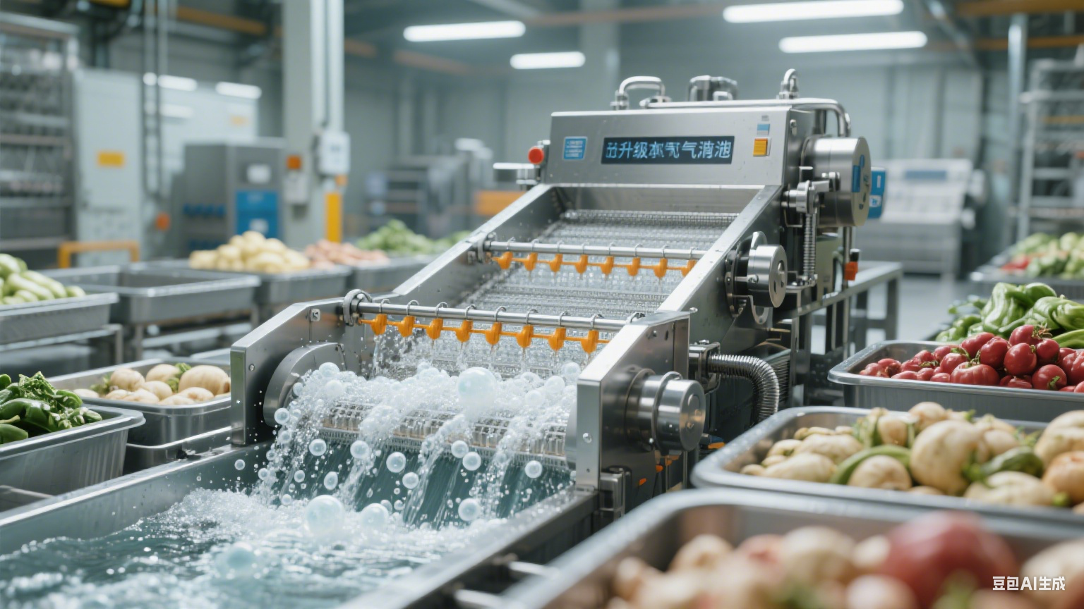 食品加工清洁未来趋势:气泡清洗机持续升级,满足更多需求(6) 食品加工清洁未来趋势:气泡清洗机持续升级,满足更多需求(6)