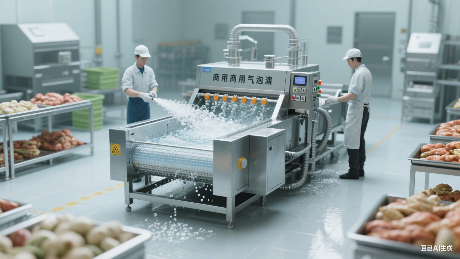 商用气泡清洗机：性价比出众，小投入带来大效益(6)