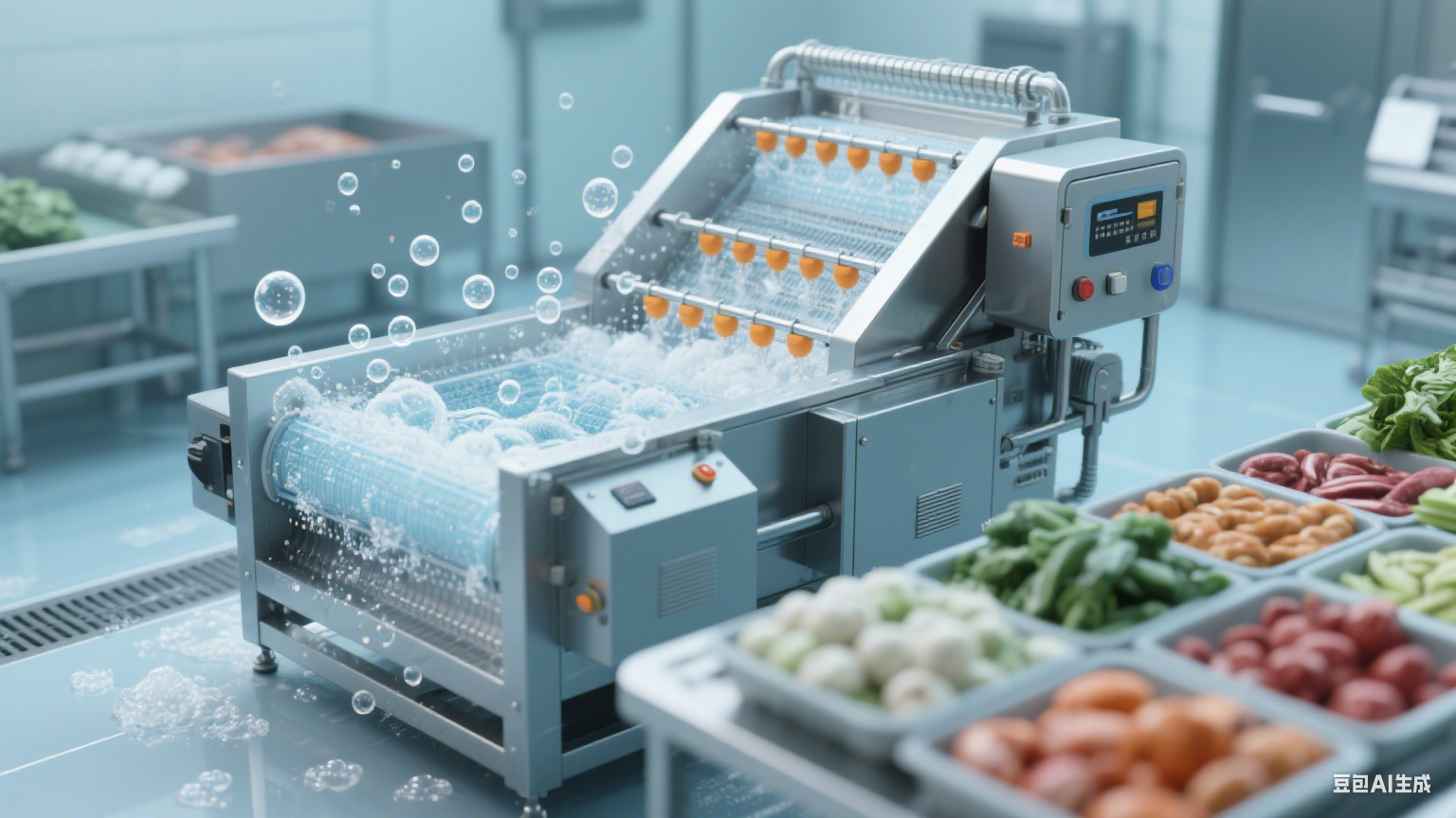 气泡清洗机助力有效生产：清洗环节不拖后腿，订单按时交付(5)