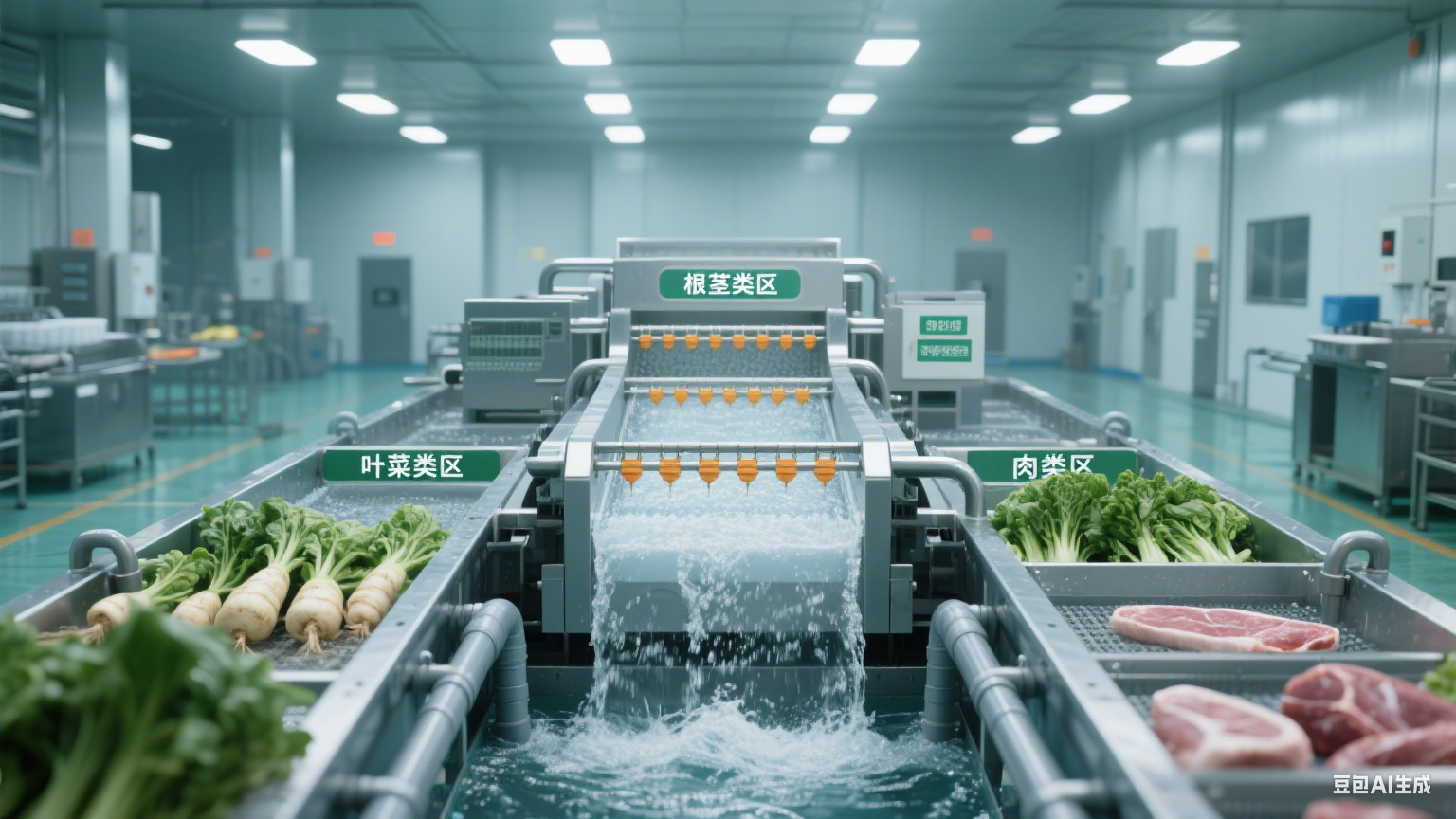 气泡清洗机解决食材串味问题：独立清洗空间，避免交叉污染(3)