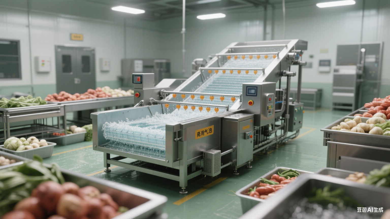 气泡清洗机解决食材串味问题：独立清洗空间，避免交叉污染(6)