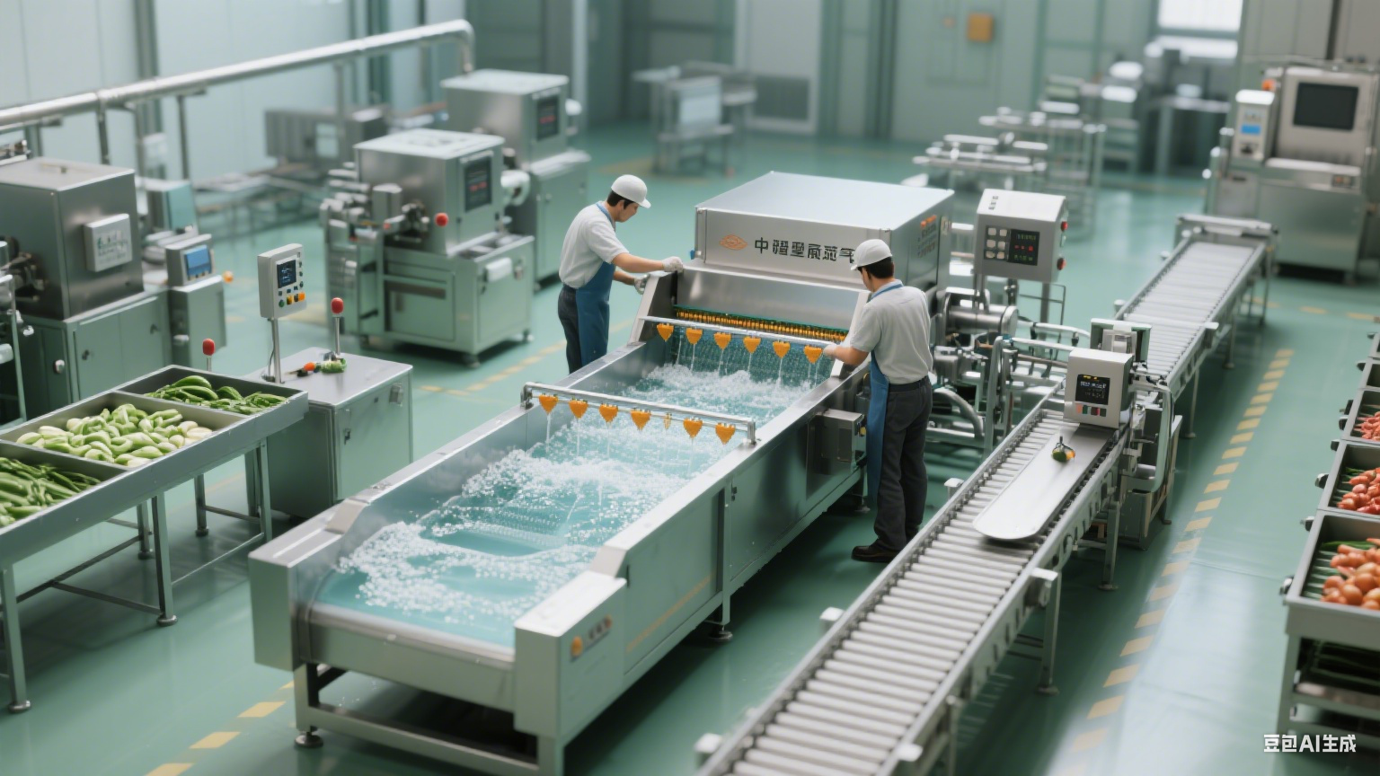 商用气泡清洗机：安装便捷，不影响现有生产布局(6)