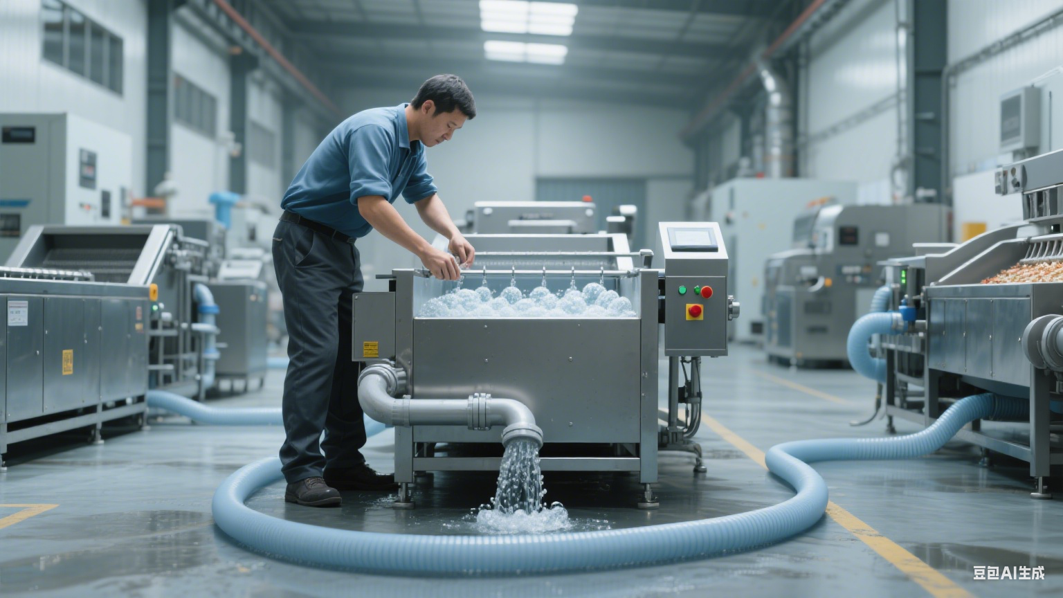 气泡清洗机助力环保生产：减少污水排放，符合环保政策(5)