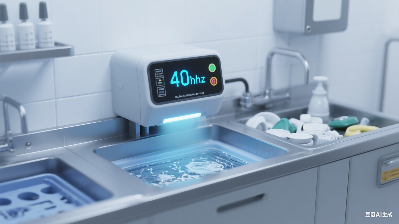 KQ3200DE 清洗机：电功转换有门道，频率藏着清洗秘诀(3)