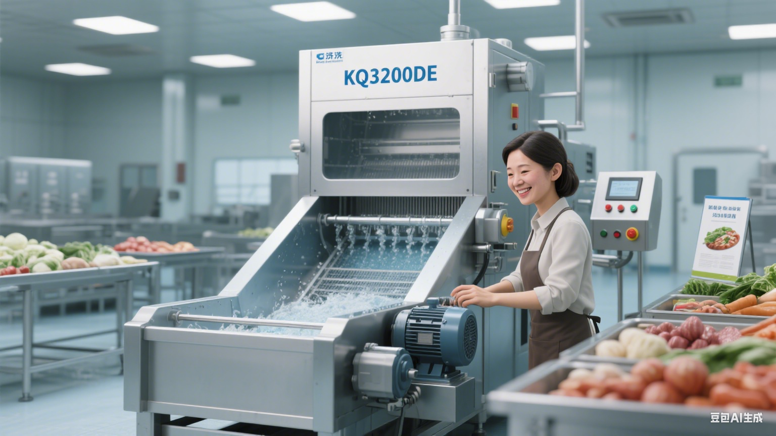 KQ3200DE 清洗机：电功转换有门道，频率藏着清洗秘诀(5)