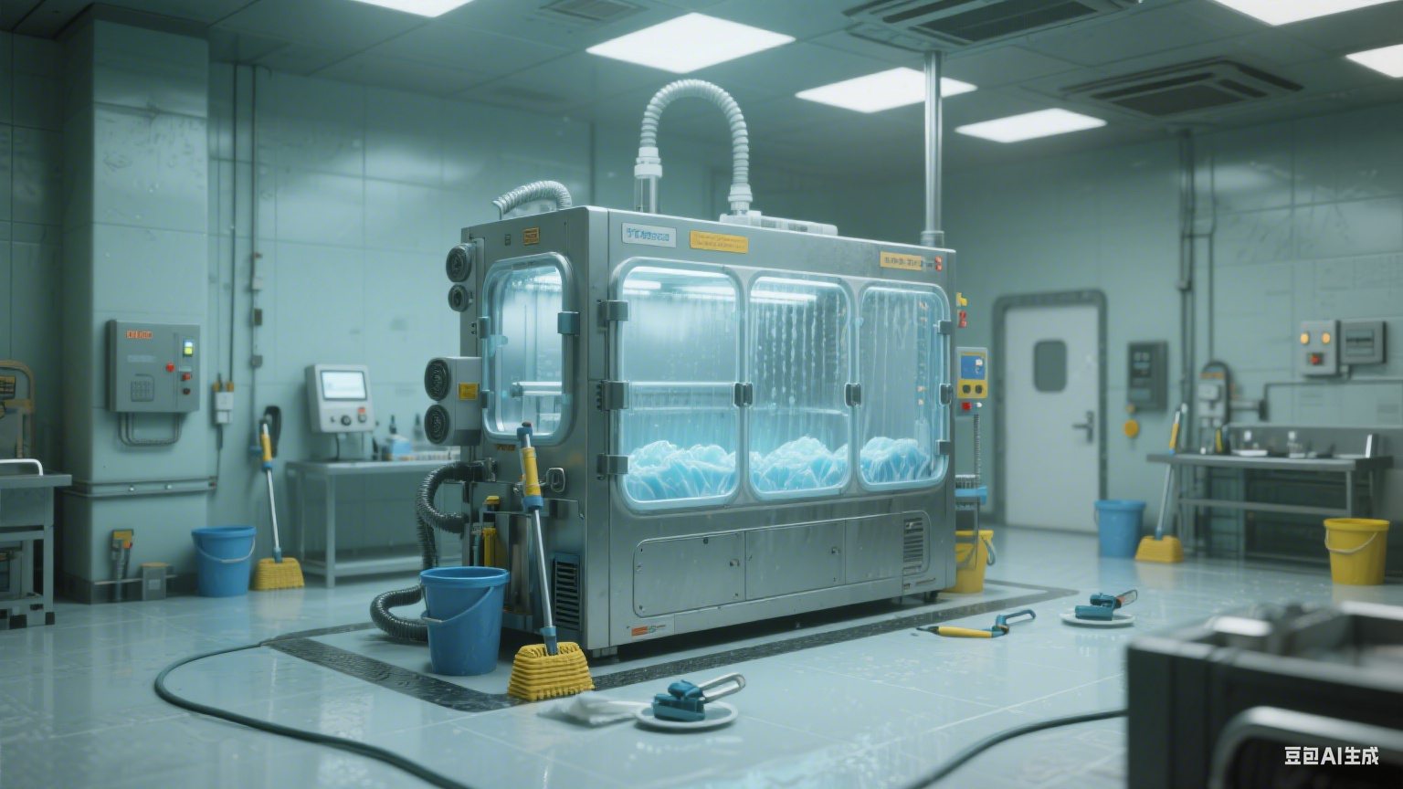 秋葵清洗加工机器有自动保护装置吗？这些设计很贴心(5)