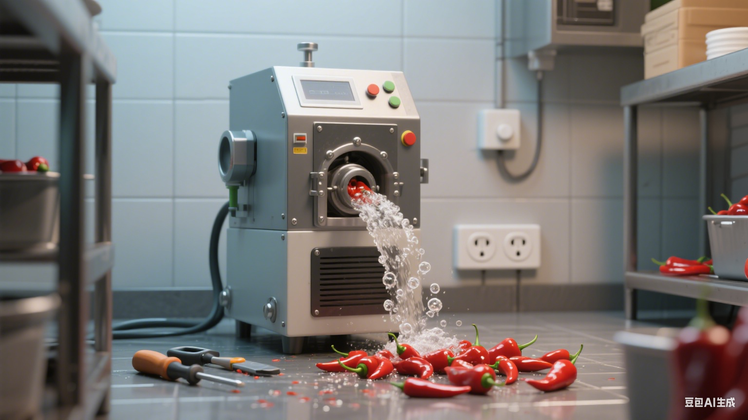 小米辣椒清洗机功率大吗？(2)