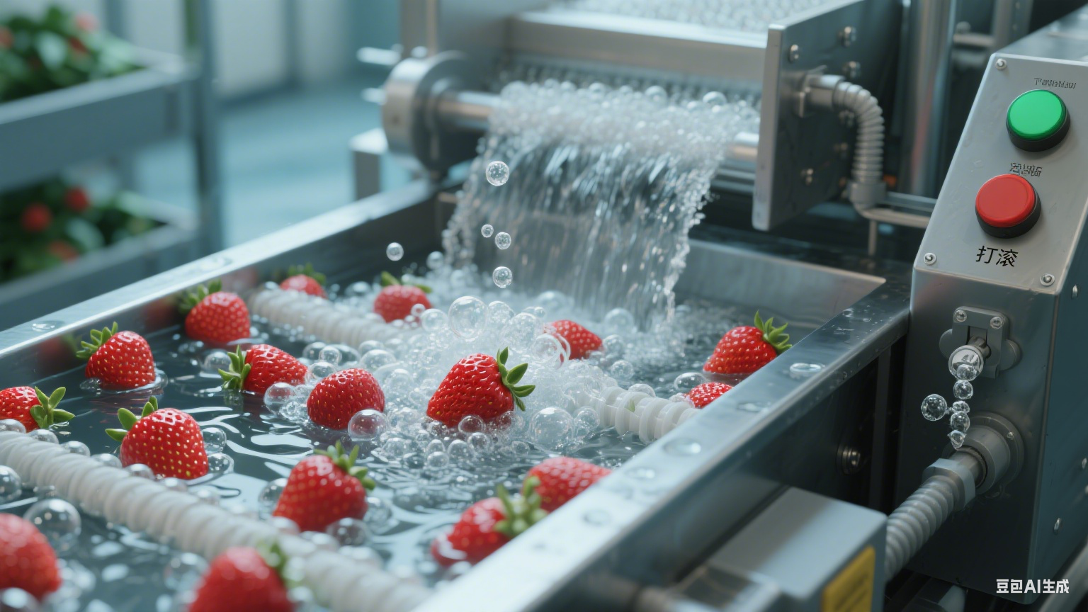 果蔬清洗加工设备：给果蔬 “洗澡” 的专业 “管家”(2)