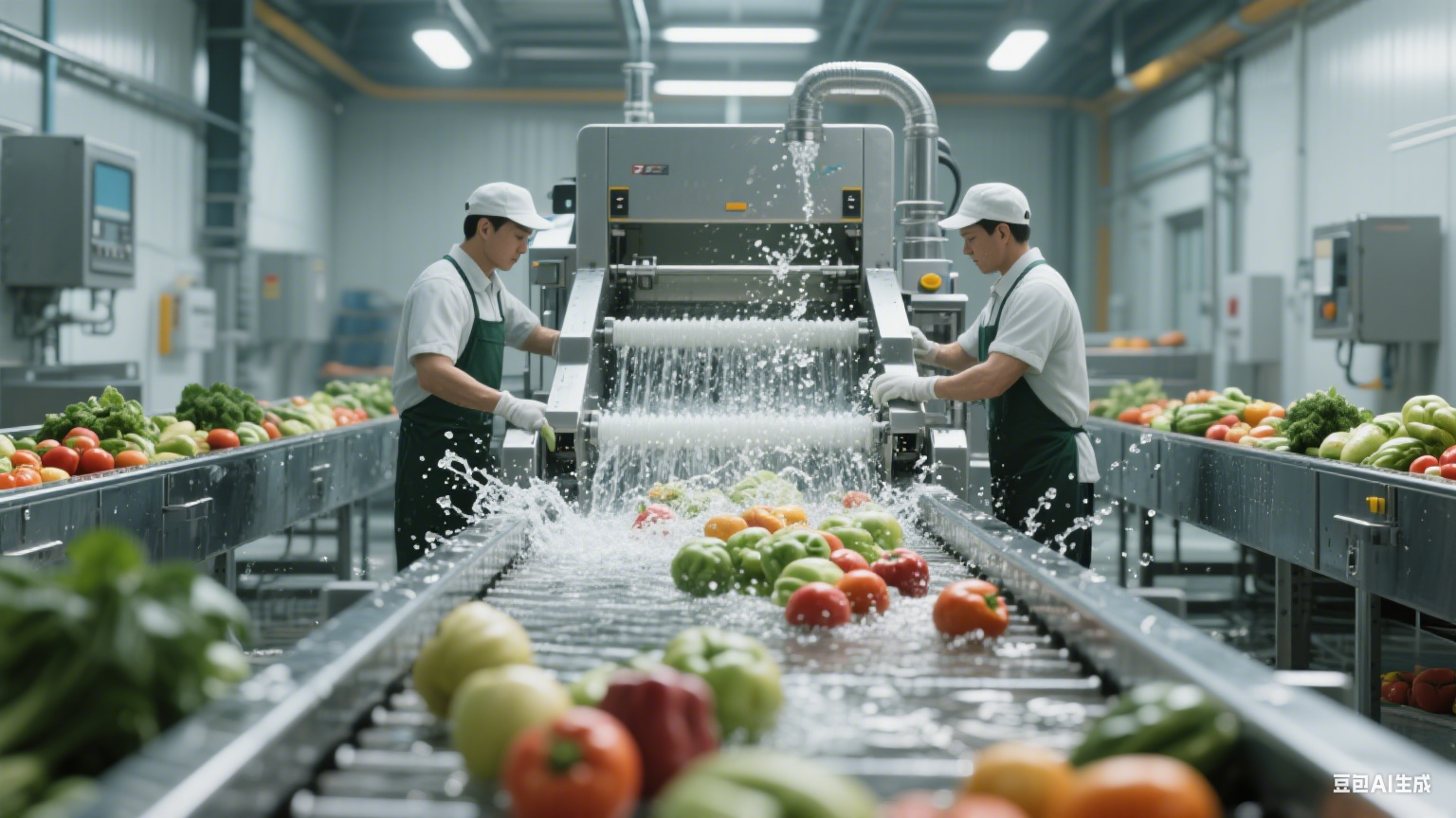 果蔬清洗加工设备：给果蔬 “洗澡” 的专业 “管家”(4)