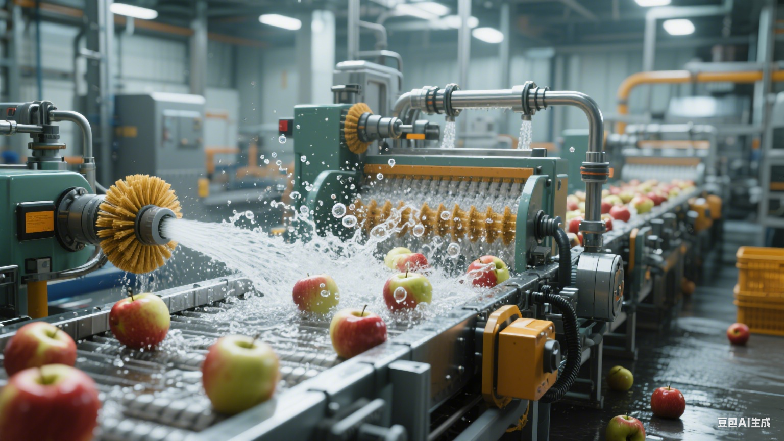 果蔬清洗加工设备：给果蔬 “洗澡” 的专业 “管家”(6)