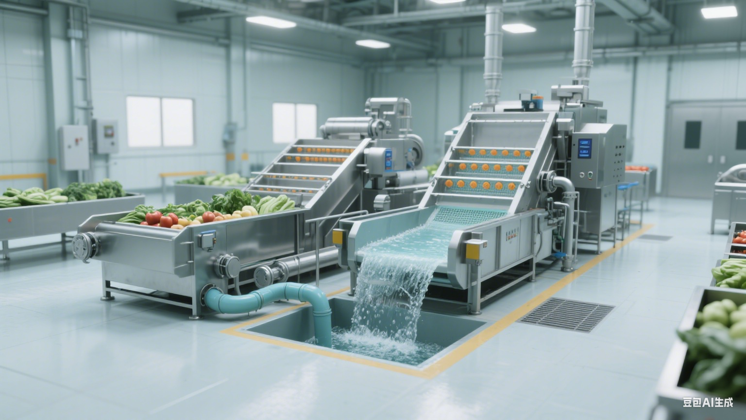 果蔬清洗加工设备：给果蔬 “洗澡” 的专业 “管家”(7)