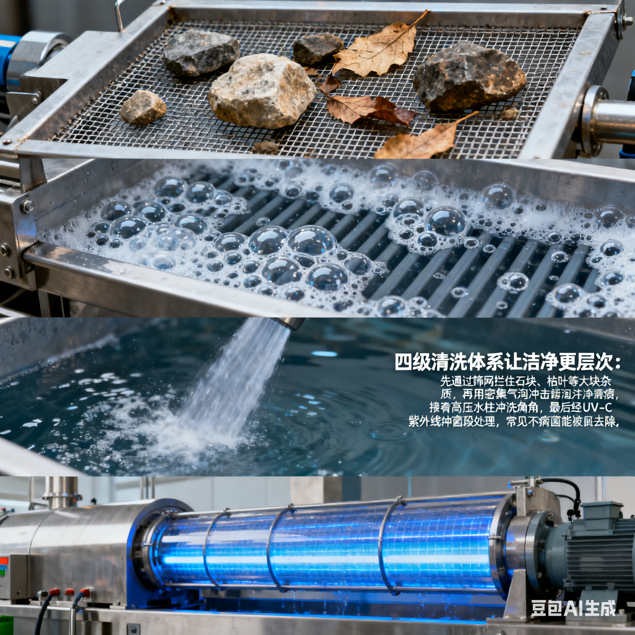 水泡里的洁净魔法：商用全自动气泡清洗机的秘密(3)