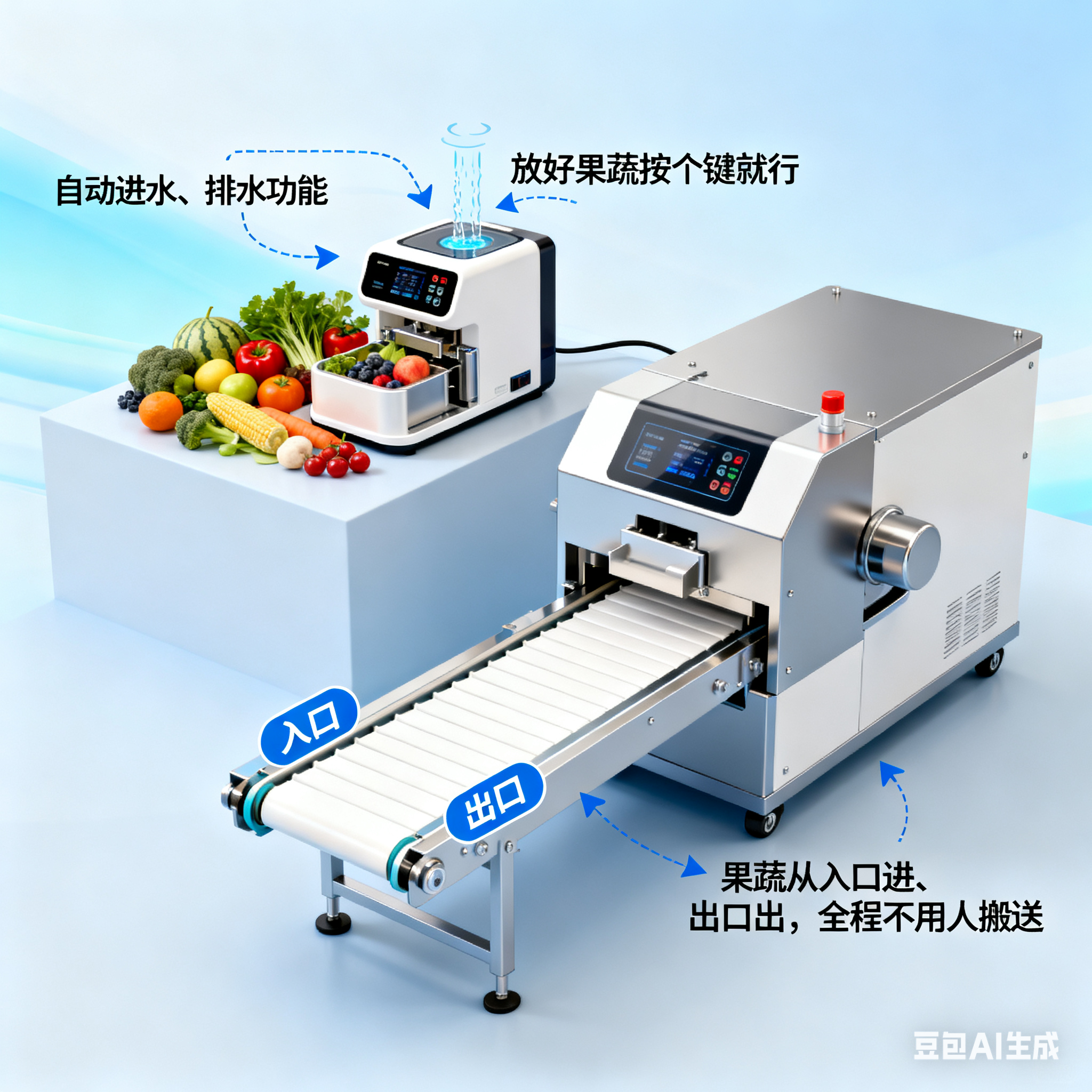 解构果蔬洁净新范式：全自动气泡清洗机是否值得入手？(4)