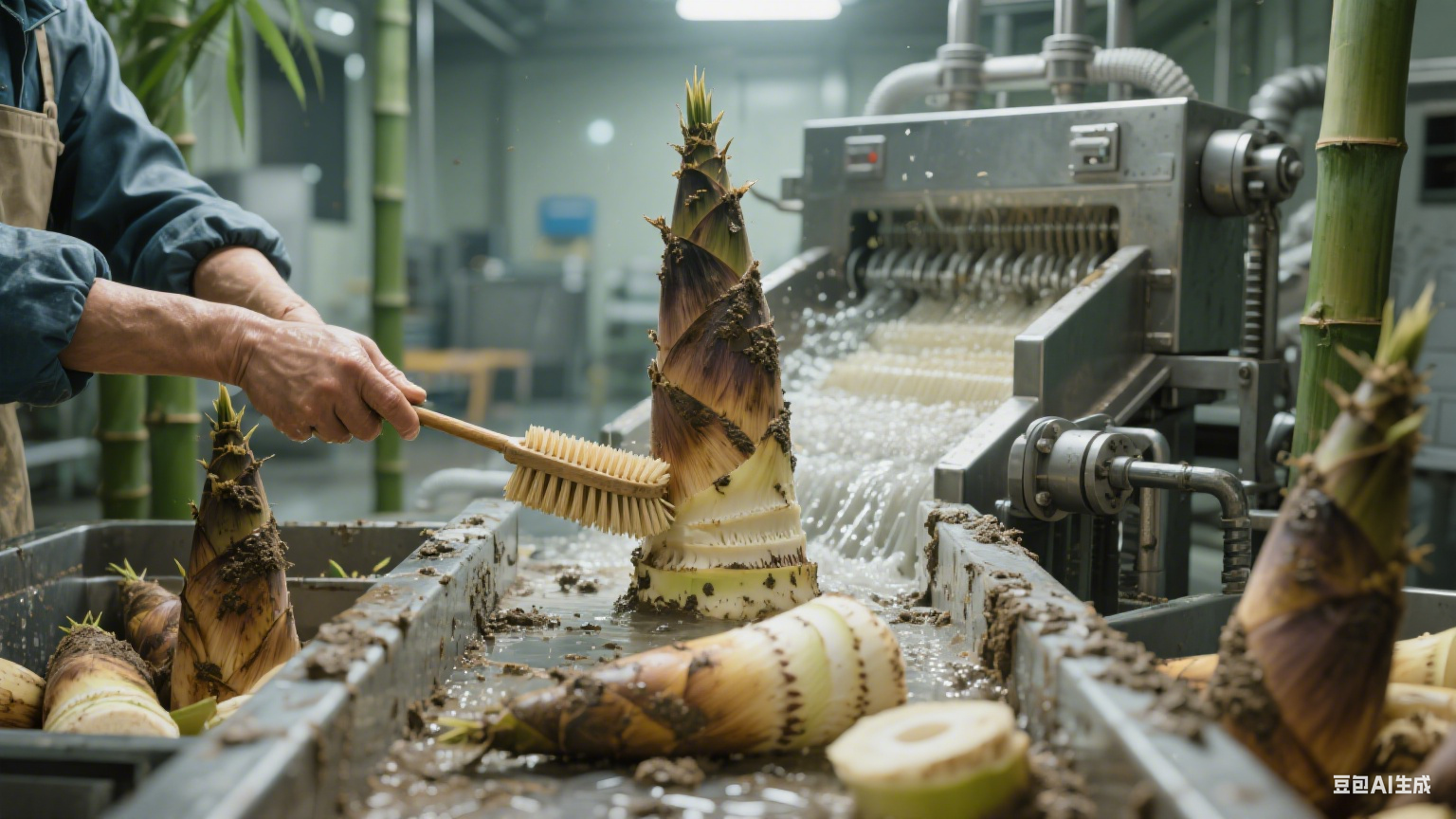 笋净鲜存・洗彻无遗：解密竹笋加工清洗设备的洁净实力(1)