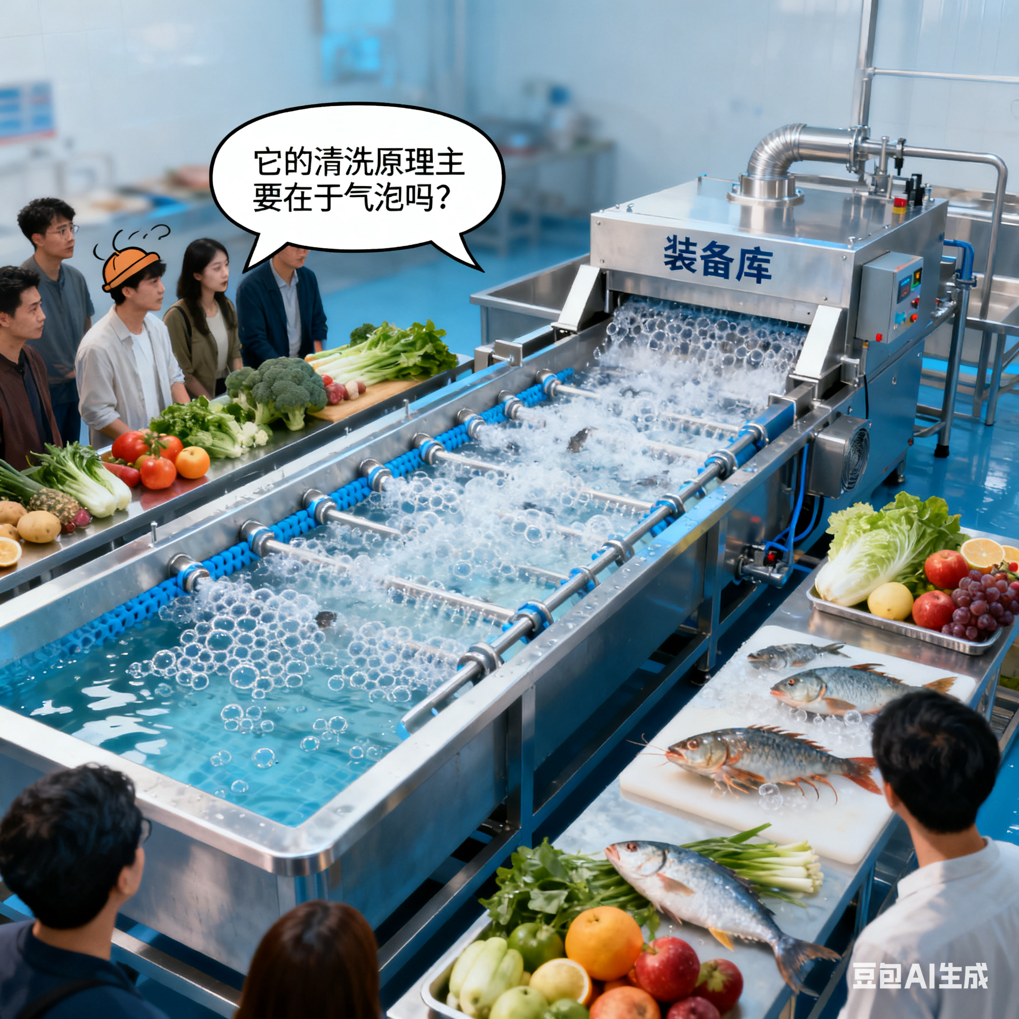 气泡激荡・多维净护：气泡清洗机的核心去污逻辑与协同机制解析(1)