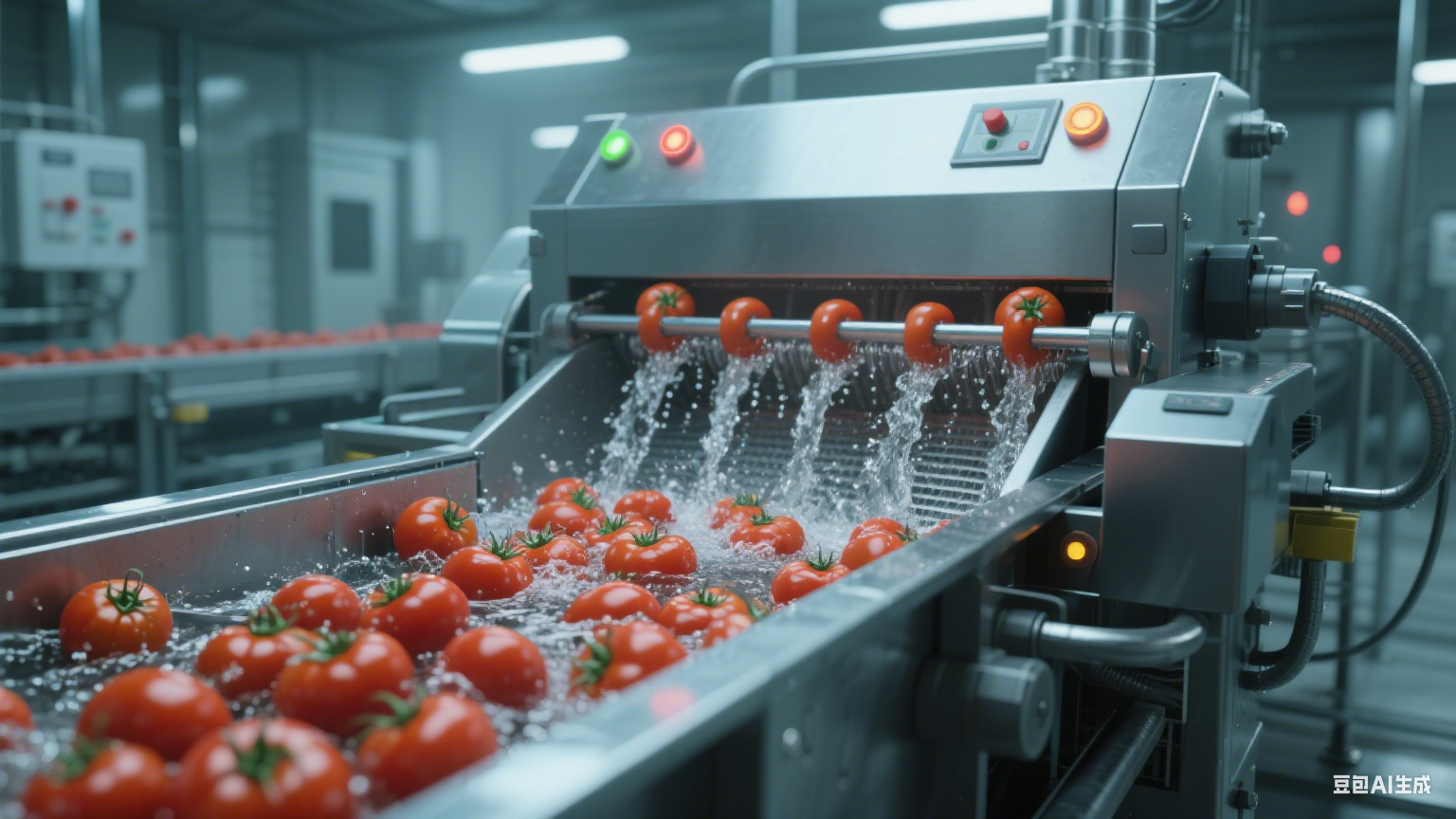 西红柿气泡杀菌锅清洗设备：解构果蔬洁净防护的气泡动力核心机制(7)