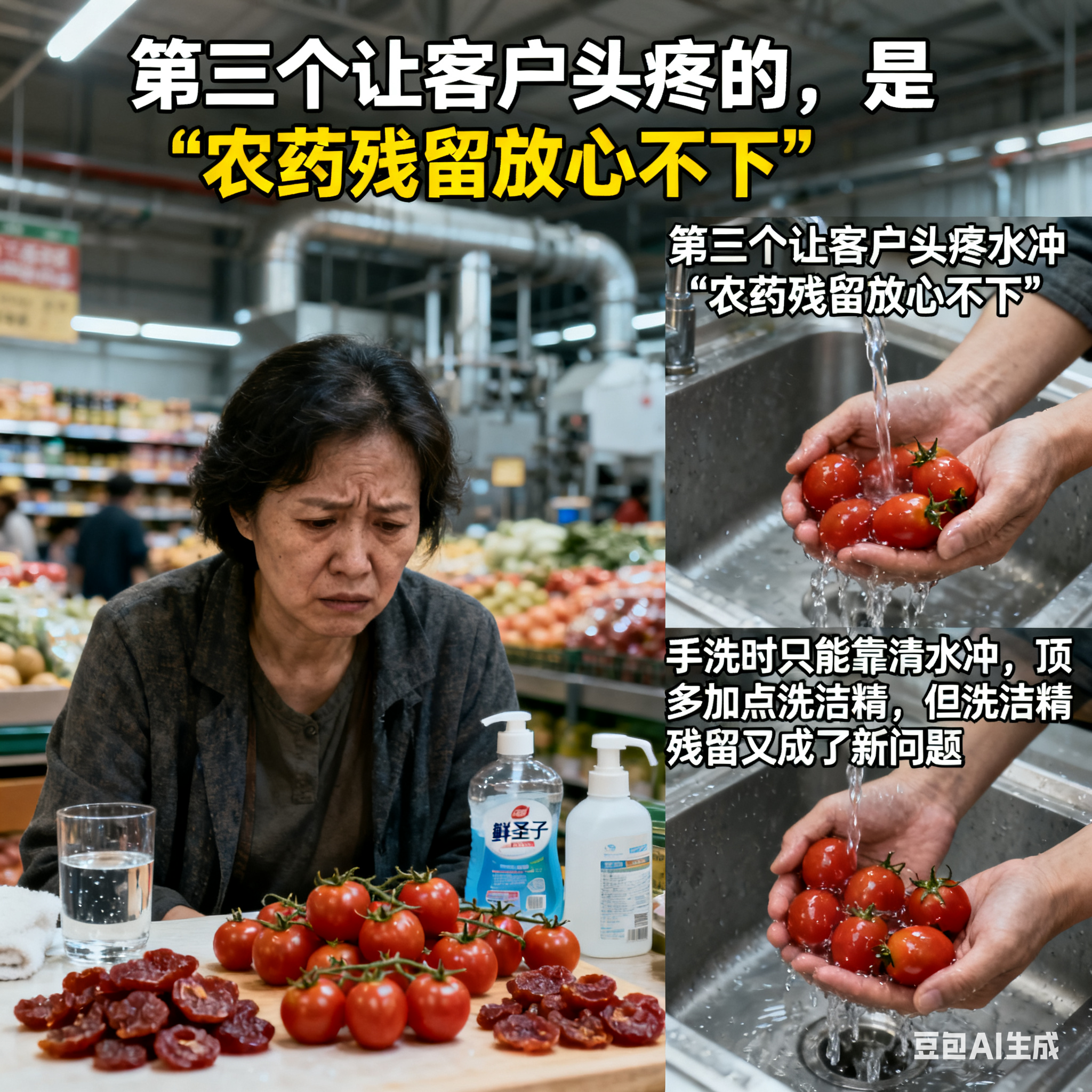 圣女果气泡清洗机，能帮客户解决哪些麻烦？(3)