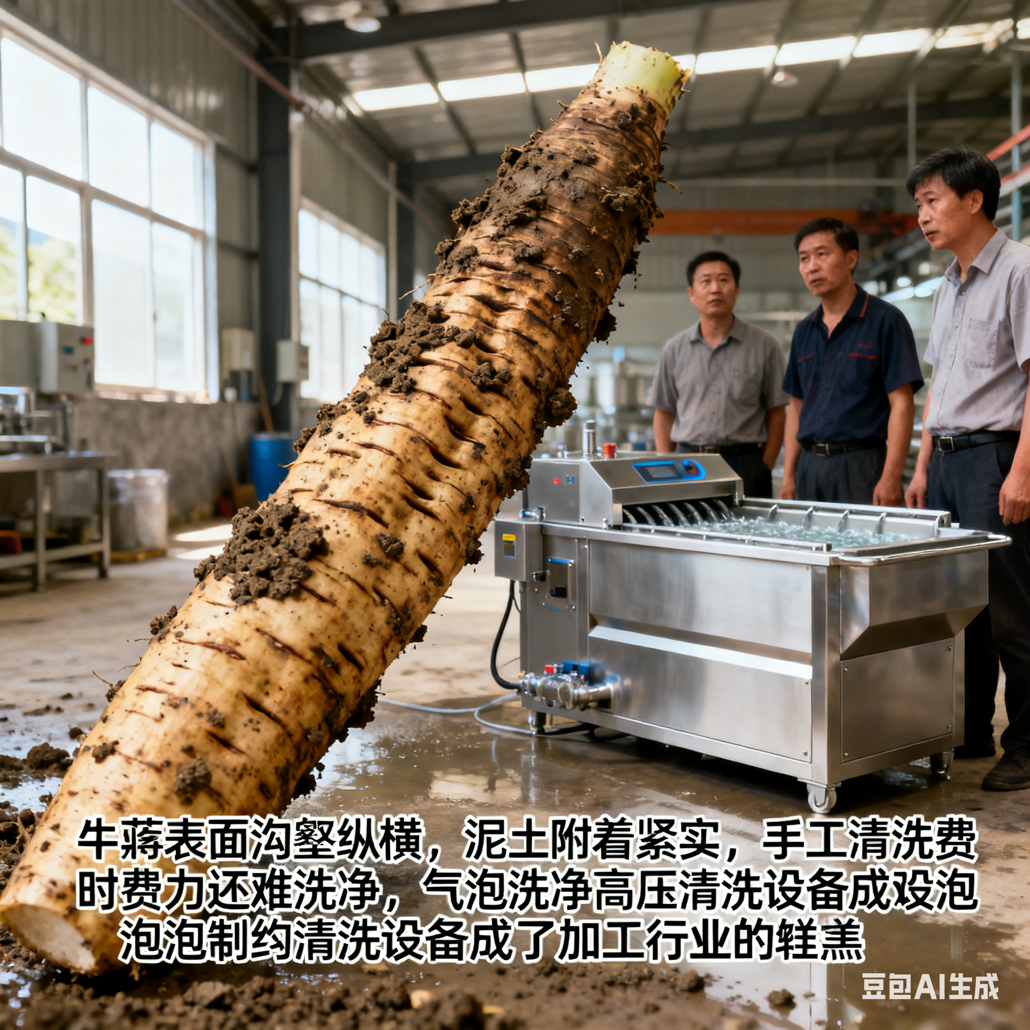 牛蒡清洗设备，靠谱保障在哪？(1)