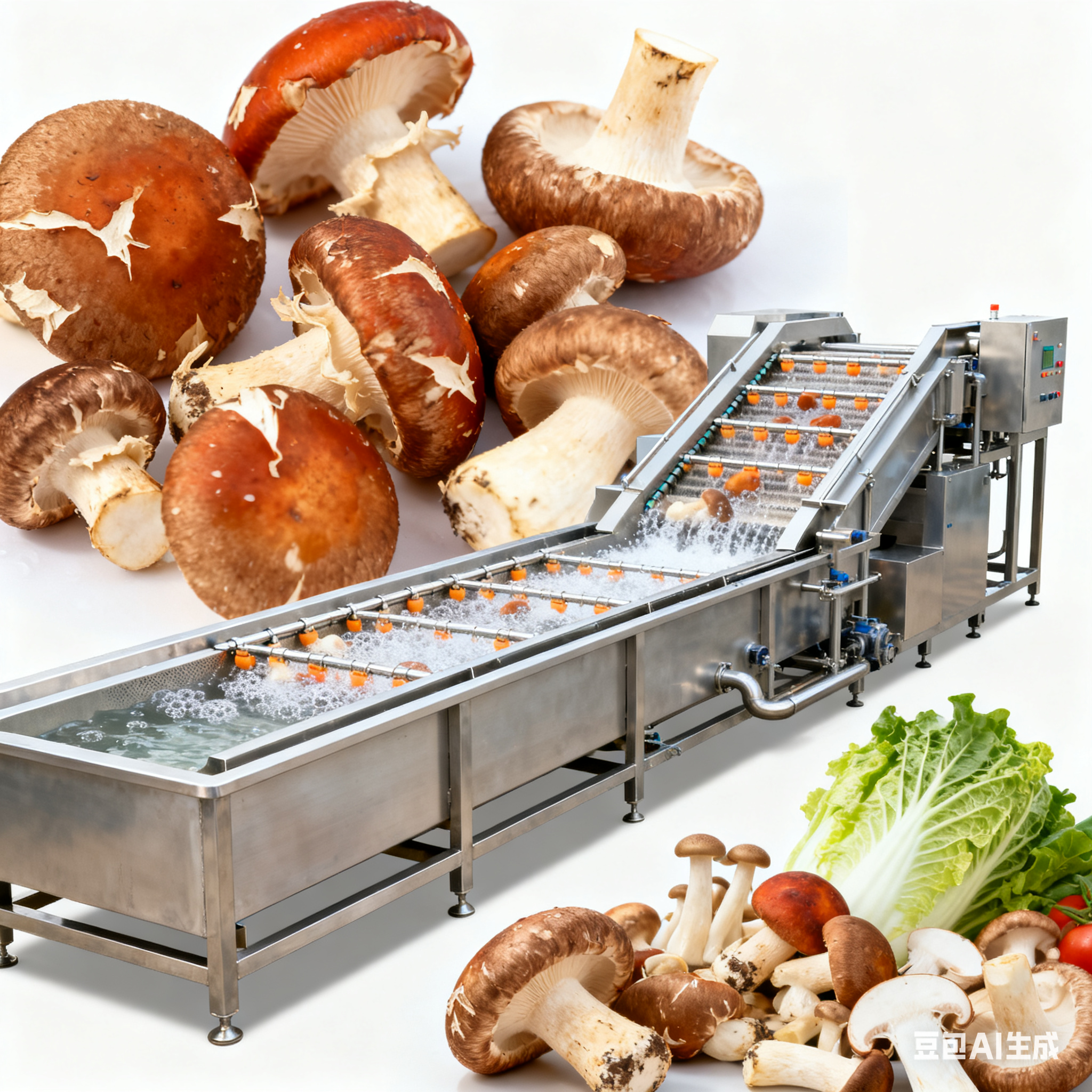 蔬菜气泡清洗流水线，能洗哪些蔬菜？(4)