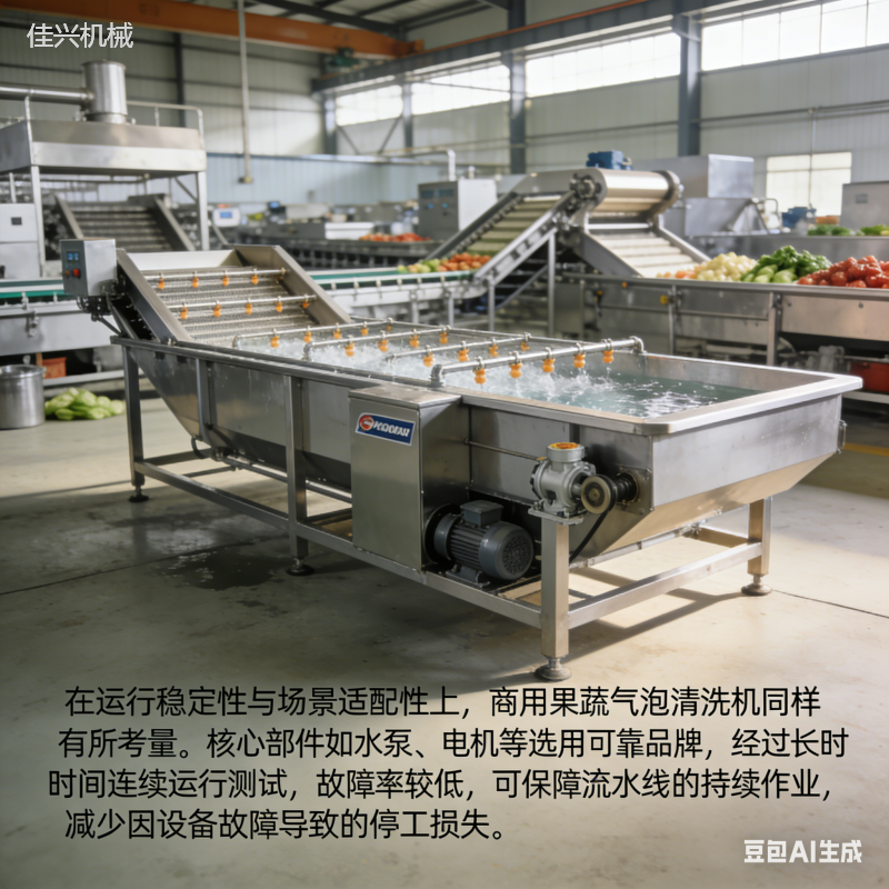 商用果蔬气泡清洗机，适配海参木耳等净菜加工流水线？(4)